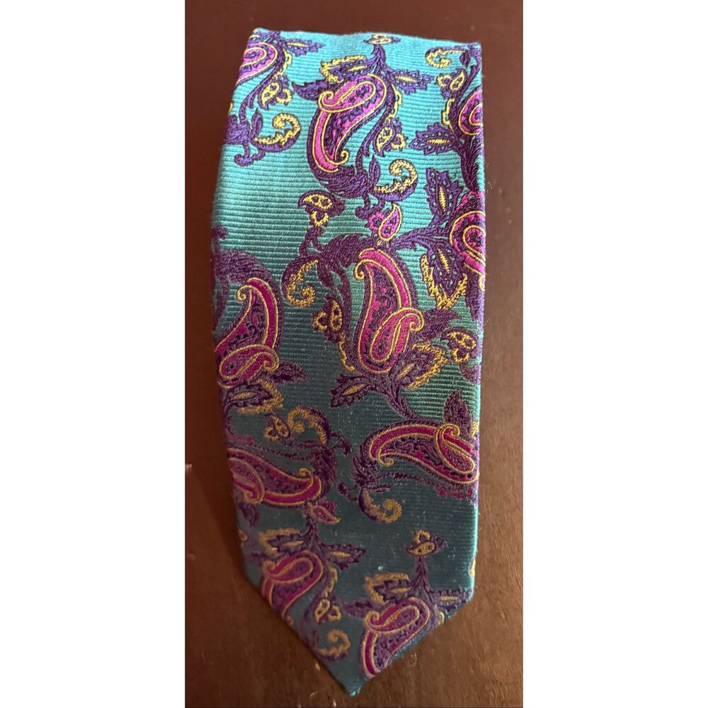 Peter Thomas paisley Print tie